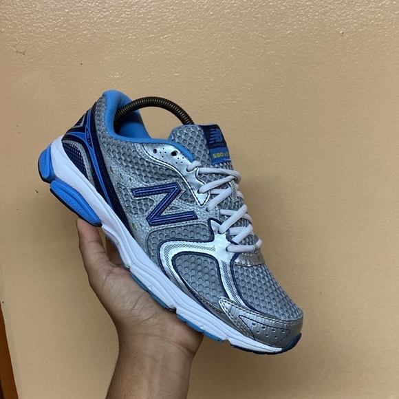 New Balance 580 V2 Running Sneakers “Grey Blue White” - Picture 8 of 17